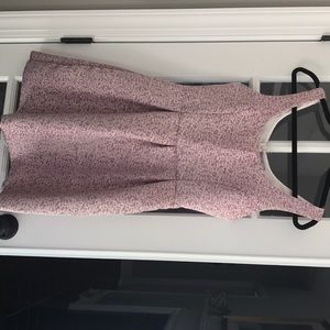 Lavender and gold dress